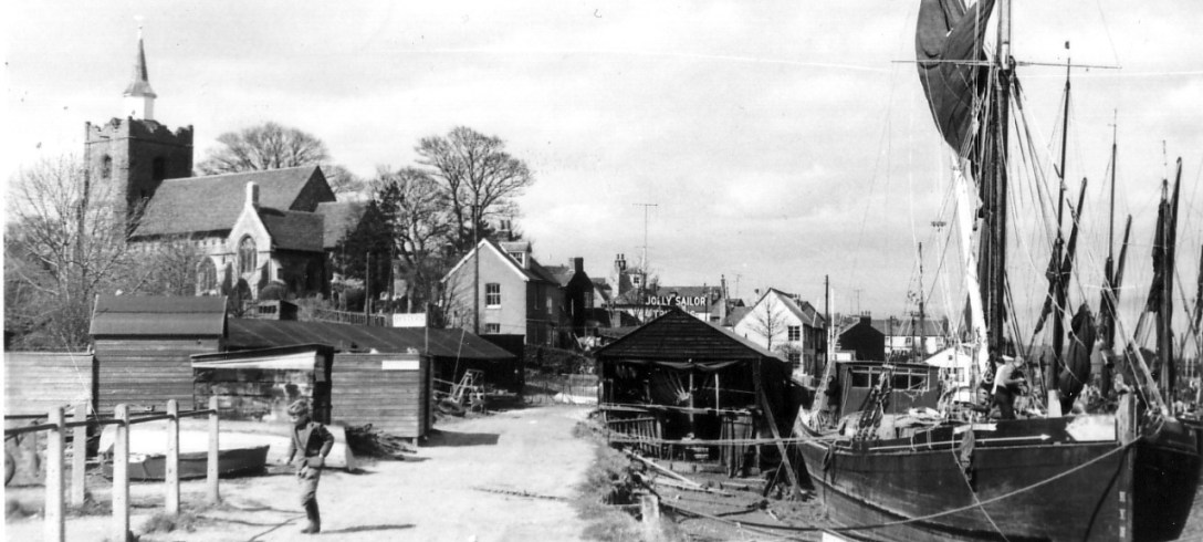 Cooks Barge Yard Circa 1950